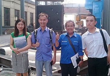 Indonesian customer visit