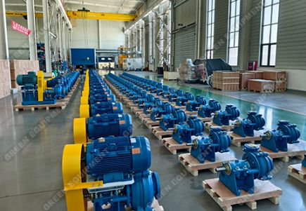 4/3C Rubber Slurry Pumps Shipped to South America for Gold Mining