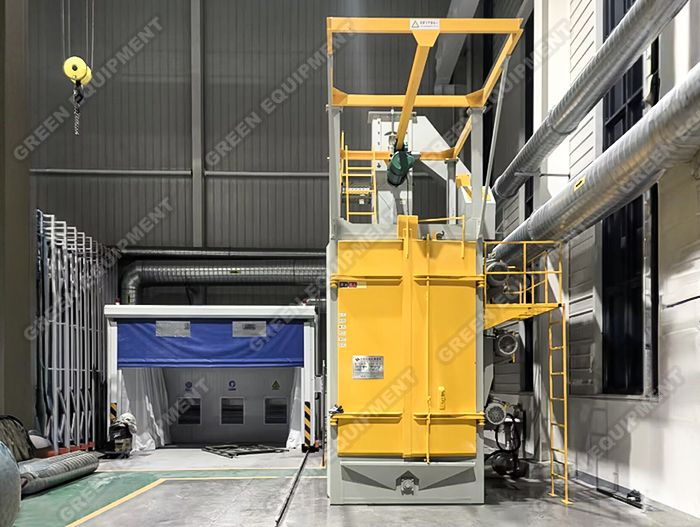Shot blasting machine